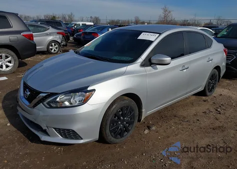 2019 Nissan Sentra S z USA, uszkodzony, nr VIN 3N1AB7AP8KY436626